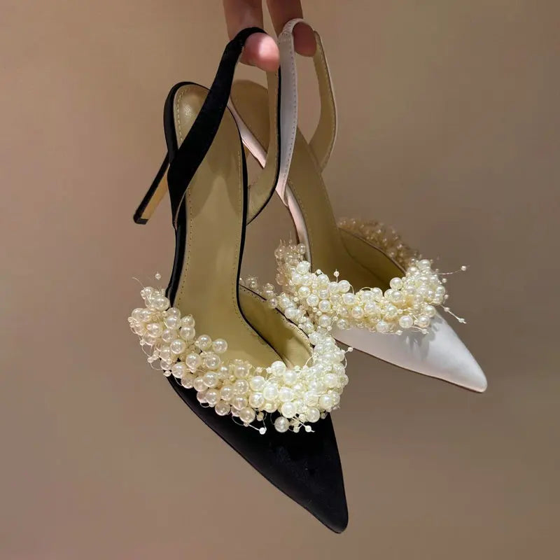 Perlé - Talon Escarpins
